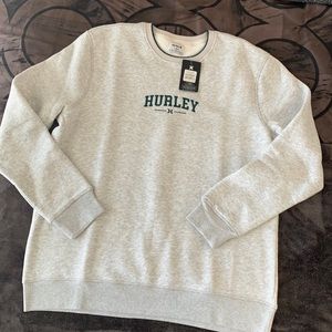 Hurley Pullover Crewneck (Light Heather Grey)